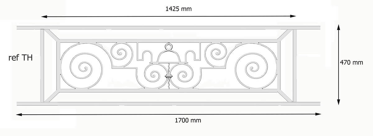 Balcon garde-corps TH